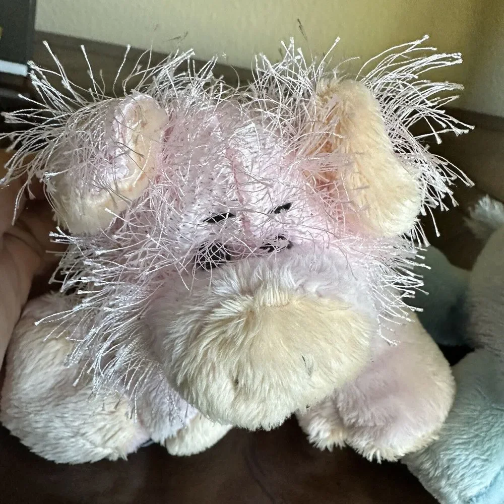 Webkinz Pink Pig Blue Hippo Plush Stuffed‎ Animal Set Of 2 Great Condition